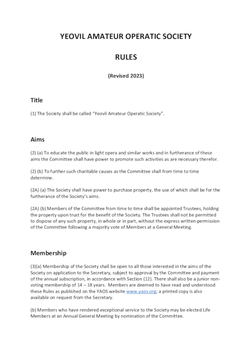 YAOS Rules 2023 Page 1